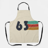 Tablier né en 1963 cadeau d'anniversaire vintage (Recto)