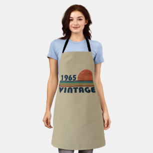 Tablier Né en 1965 élégant cadeau d'anniversaire vintage
