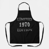 Tablier né en 1970 édition limitée cadeau d'anniversaire (Recto)
