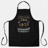Tablier "Né en 1976" Grill Master Apron for Men (Recto)