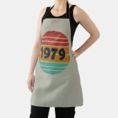 Tablier Né en 1979 cadeau d'anniversaire vintage (Insitu)