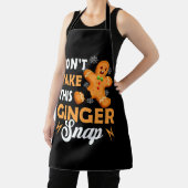 Tablier Ne faites pas ce Ginger Snap Redhead Ging (Insitu)