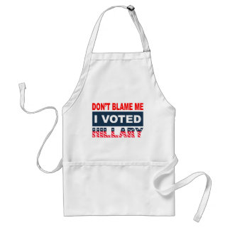 Tablier Ne me blâmez pas que j'ai voté Hillary