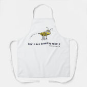 Tablier Ne pas être lié par Apron Étiquette (Recto)