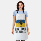 Tablier Ne Pousse Pas Le Cheval Cheval Vintage (Porté)