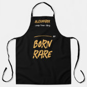 Tablier Né Rare Leap Année Roi Fév 29 Anniversaire (Recto)