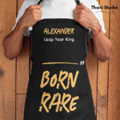 Tablier Né Rare Leap Année Roi Fév 29 Anniversaire