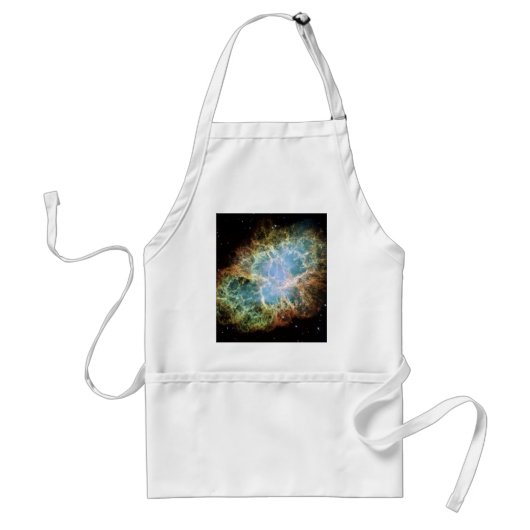 Tablier Nebula de crabe turquoise (Devant)