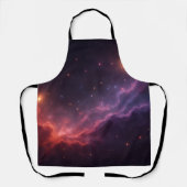 Tablier Nebula rose (Recto)