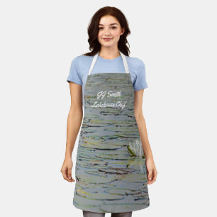 Tablier Nénuphar Lake Fleur sauvage Apron