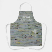Tablier Nénuphar Lake Fleur sauvage Apron (Recto)