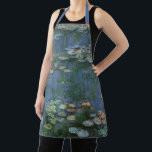 Tablier Nénuphars de Claude Monet, Fleurs Vintages<br><div class="desc">Nénuphar (1916) par Claude Monet. Water Lilies est un impressionisme vintage de peinture florale d'art. Jardin fleuri de la saison de printemps de Monet à Giverny, France. Ce paysage est l'une des nombreuses variations de peintures de nénuphars que Monet peint par son étang. À propos de l'artiste : Claude Monet...</div>