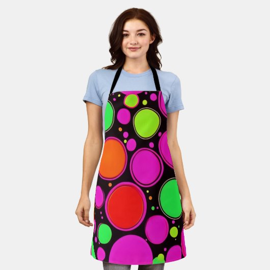 Tablier Neon Dot (Porté)