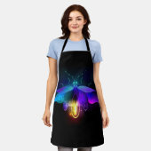 Tablier Neon Firefly sur noir (Porté)