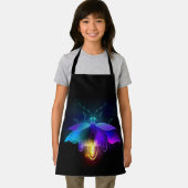 Tablier Neon Firefly sur noir (Insitu)