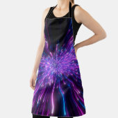 Tablier Neon Galaxy Arrière - plan Abstrait cosmique (Insitu)