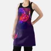 Tablier Neon Halloween pumpkins (Insitu)