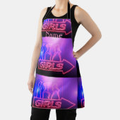 Tablier Neon Pink Girls Sign Thunder_cove (Insitu)