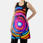 Tablier Neon Spiral Light Art (Insitu)