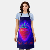 Tablier Neon Strawberry vivid Look (Porté)