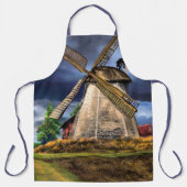 Tablier Netherlands Windmill Landscape Apron (Recto)