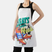 Tablier Nettoie Sur Les Talons, Chaussures De Football (Insitu)