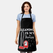 Tablier Nettoyage Est Thérapie Ménagère Entretien Propre (Porté)
