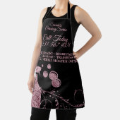 Tablier Nettoyage Maid Janitorial étincelant spray rose (Insitu)