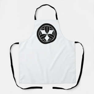 Tablier Neuf feuilles en bambou en cercle