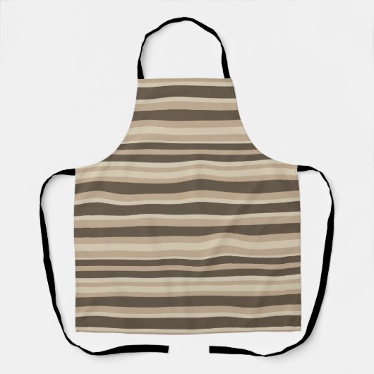 Tablier Neutral striped  (Recto)