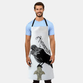 Tablier Nevermore Raven (Porté)