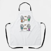 Tablier NEW Hey Wanna Obtenir Messy Apron par RoseWrites (Recto)