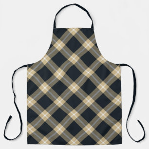 Tablier New Orleans Football Plaid Apron