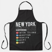 Tablier New York 5 Boroughs (Recto)