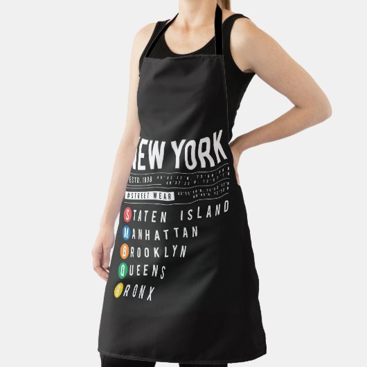 Tablier New York 5 Boroughs (Insitu)