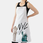 Tablier new york et liberté (Insitu)