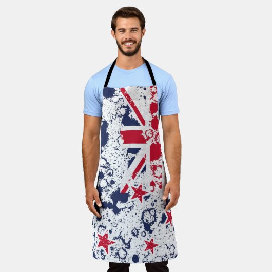 Tablier New Zealand FLAG KCALIMA, effet par Masanser (Porté)