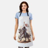 Tablier Newfoundland chevaleresque - Armure royale pour ch (Porté)