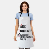 Tablier Nice Naughty Innocent Jusqu'À La Culpabilité Prove (Porté)