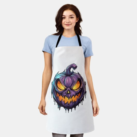 Tablier Night d'Halloween (Porté)