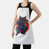 Tablier Ninja Chat furtive (Insitu)