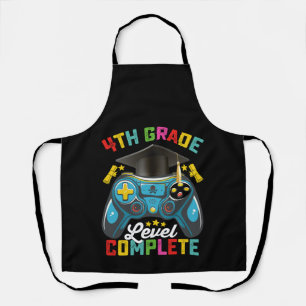 Tablier Niveau 4e année Diplômé complet Jeux Joueur