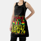 Tablier Niveau De Noirceur JunetDix Histoire Noire (Insitu)