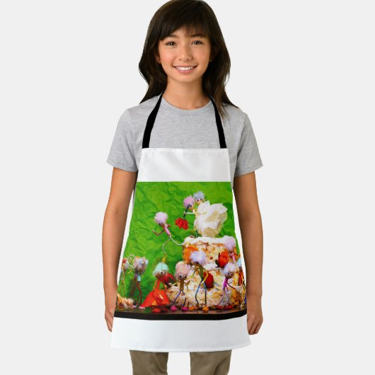 Tablier Noces de Fubby. (Insitu)