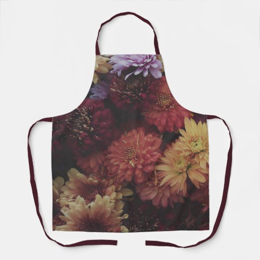 Tablier Nocturne du Chrysanthème de la récolte (Recto)