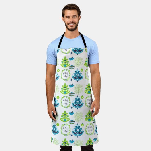 Tablier Noël (Porté)