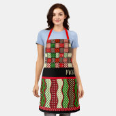Tablier Noël (Porté)