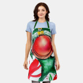 Tablier Noël (Porté)