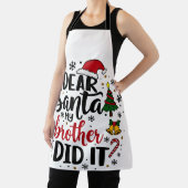 Tablier noël 2025, (Insitu)