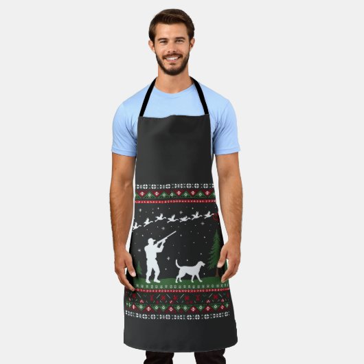 Tablier noël 2025, (Porté)